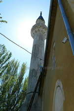Минарет мечети Джума-Джами в Евпатории